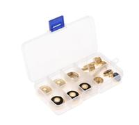 KIXZSAZ Juego de reparación de tapas de válvulas para trompeta. Componentes duraderos que mejoran la fluidez al tocar. El juego de tapas de válvulas para trompeta es fácil y