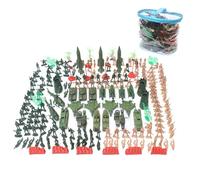KIXZSAZ Juego de Soldados de 160 Piezas, Figuras Soldados 5 cm, Juego Realista, Tanques, Aviones, Banderas, Accesorios, 2 Piezas, Coche alemán, Regalo Divertido y Realista, simulación para
