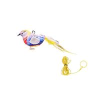 KIXZSAZ Juguete para Gatos con Sonido de pájaro simulado, Tiempo de Juego Divertido, Juguete pájaro simulado Que Hace Sonido Tan se Toca, para Gato, Tipo 1