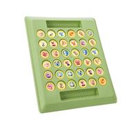 KIXZSAZ Juguetes interactivos para Padres y niños, Juego de ajedrez con volteo de Animales, ABS, Juego para niños contra el Otro