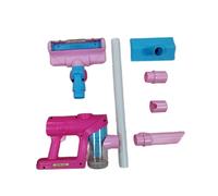 KIXZSAZ Juguetes para el hogar para niños Que aprenden y juegan, Juegos de rol, interacción Entre Padres e Hijos con un Divertido Set de Limpieza sin Olor. Juguetes, Rosa, 15.7 x 7 x 76 cm