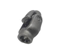 KIXZSAZ Junta universal de dirección duradera, acoplamiento de eje dirección universal, fosfatado, apto para ATV, UTV, carrito golf, proyectos personalizados, niveladores bola, repuestos