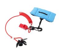 KIXZSAZ Kill Stop Switch Keys Lanyard Universal Safety Emergency Tool Tether Cord Boat Outboards Yacht Water Dive Climbing