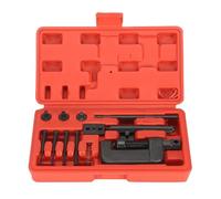 KIXZSAZ Kit de Herramientas para remachar y Romper Cadenas. Mantén sin Esfuerzo Las Cadenas de tu Moto o Bicicleta de Carretera. Versátil: también se Puede