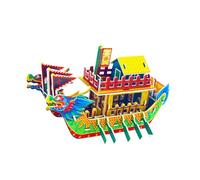 KIXZSAZ Kits de Barcos Dragón: Un versátil Juego de Manualidades Que fomenta la Creatividad y el Desarrollo de Habilidades en Las Mentes jóvenes. Prepare
