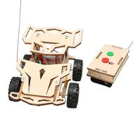 KIXZSAZ Kits de Coches RC DIY Que animan a los niños a Aprender de Forma práctica Mediante proyectos construcción creativos y Son duraderos. Kits experimentos científicos para ensamblar, Juguetes