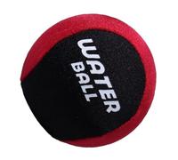 KIXZSAZ ¡La Aventura te Espera! Pelota de Silicona Segura para Saltar en el Agua, Ideal para Jugar en la Playa o Piscina, Rojo Negro, 57mm