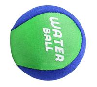 KIXZSAZ ¡La Aventura te Espera! Pelota de Silicona Segura para Saltar en el Agua, Ideal para Jugar en la Playa o Piscina, Verde Azul, 57mm