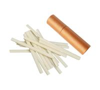 KIXZSAZ Lápiz de tiza de sastre, práctico para coser, para pintar telas, herramienta clave para marcar, para punto de cruz, bordado, marcador de tela de, Negro, 20 piezas de recambio