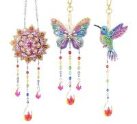 KIXZSAZ Las exclusivas campanillas de viento Diamond Art y los cautivadores