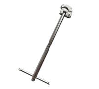 KIXZSAZ Llave de fontanería de 3/8 a 1-1/4 para desagüe bañera, llave ajustable para tuercas grifo, para reparación lavabos cocina, ajustable para tuercas grifo, reparación, Plata, 29.8 x 11.4 cm
