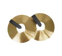KIXZSAZ Los platillos crash Alloy Jazz Drum ofrecen una experiencia sonora excepcional para quienes practican en casa y estudian música. Son ligeros y resistentes. Los platillos, Dorado, 250 mm