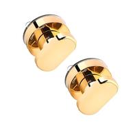 KIXZSAZ Manija de puerta con ventosa fácil de instalar, manija puerta vidrio succión ABS duradera y elegante, 2 pack/lote