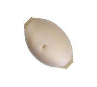 KIXZSAZ Maniquí de barriga falsa realista, accesorio para actor, apariencia realista, transpirable, ligero, para gestación subrogada, cómodo para actuaciones escénicas, Color de piel, 3-4 meses