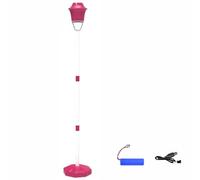 KIXZSAZ Máquina de Burbujas de Alto Vuelo para Fiestas Infantiles al Aire Libre Máquina de soplado de Burbujas para niños de ABS para Exteriores, ya Sea en el césped, Rojo