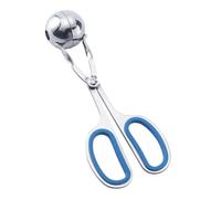 KIXZSAZ Máquina para hacer albóndigas rápida y fácil - Clip de albóndigas rellenas de acero inoxidable Fácil a fácil de antiadherente Avanzado, círculo azul, S