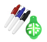 KIXZSAZ Marcador de Bolas de Golf fácil de Usar: dibuja líneas Rectas sin Esfuerzo para una Mejor alineación de la Bola. Mucho más fácil Dibujar líneas