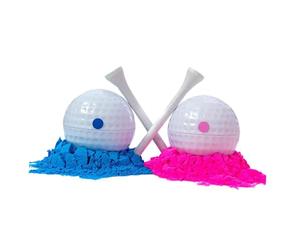 KIXZSAZ Marcas visibles en Pelotas de Golf para revelar el género. ¡Pura emoción! Ideas únicas para revelar el Sexo del bebé para Padres. Cada Pelota de Golf Tiene un