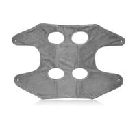 KIXZSAZ Mascotas Aseo Transpirable Hamaca Ganchos Archivos Correas colgantes Peine Clip de uñas Recorte Bolsa de sujeción Tienda belleza para el hogar, Gris, L