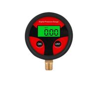 KIXZSAZ Medidor de presión Medidor de vacío Suministros reparación Pantalla digital precisión Medidores neumáticos Manómetro digital motocicleta profesional