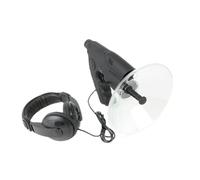 KIXZSAZ Micrófono direccional portátil con Capacidad de Escucha remota para observación de Aves, micrófono Monocular parabólico ABS