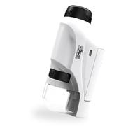 KIXZSAZ Microscopio con luz LED 60X-120X para niños, Lente con, batería de Mano, Equipo de observación de Juguetes educativos para niños y niñas
