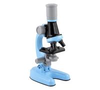 KIXZSAZ Microscopio para niños Juguetes muestras Laboratorio científico 100x 400x 1200x Instrumento de Juego de resolución Regalo cumpleaños Educativo