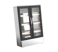 KIXZSAZ Mini electrodoméstico de Cocina, Modelo de refrigerador para casa muñecas, Accesorio Divertido, Juguete para Mejorar el Tiempo Juego, Puerta del refrigerador Que se Puede Abrir, Modelo