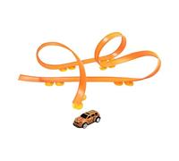 KIXZSAZ Mira a los niños competir en la Pista de Coches de Juguete navideña. Una Experiencia inolvidable Que Mejora Las Habilidades y la pasión. Pista Carreras Coches Juguete navideña para