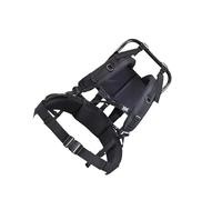KIXZSAZ Mochila de montaña Plegable de Resistencia, de Primera Calidad, Que Garantiza Durabilidad y Capacidad de Carga en Cualquier Aventura. Estructura de Mochila Resistente de, Negro, 72x36x28cm