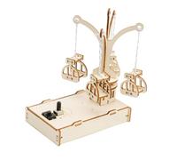 KIXZSAZ Modelo de sillas de carrusel: Rompecabezas para Madera para armar Mismo Que Ofrece emocionantes experiencias prácticas Aprendizaje para niños y Adolescentes. Kits experimentos científicos