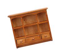 KIXZSAZ Muebles en Miniatura para casa de muñecas, Accesorios, construcción Robusta, Estante para casa de muñecas, Detalles Bien Hechos, Buena artesanía,