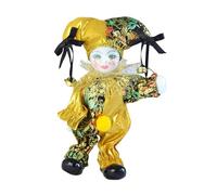 KIXZSAZ Muñeca Triangel, Hermosa muñeca Payaso Infantil Pintada a Mano, de 8 Pulgadas, Coleccionable, Regalo y decoración para niños, articulaciones