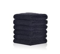KIXZSAZ Muñequeras de 6 Piezas, Soporte elástico Ajustable de Doble Capa, Deportes, fútbol, Baloncesto, bádminton, Protector para Correr, Negro