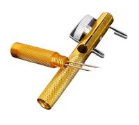 KIXZSAZ Nivel de Anzuelo de Pesca, Nudos Aguja Doble Cabeza, Dispositivo para Hacer bucles, Herramientas Tyer, anudador línea Manual, Equipo desacoplamiento