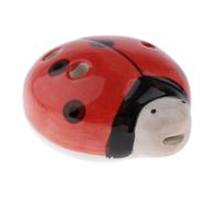 KIXZSAZ Ocarina de cerámica de 6 agujeros. Instrumento musical 6 agujeros que ofrece sonidos y una bonita decoración. Obra arte cerámica. Manualidades porcelana para niños.