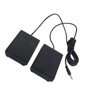 KIXZSAZ Pads de práctica de batería electrónica gran compatibilidad con cable 1565 cm que permiten a los músicos tocar en cualquier momento y lugar. Pedal sustain piano eléctrico