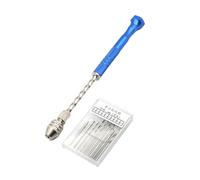 KIXZSAZ Para Micro brocas helicoidales, tornillo de banco, tornillo de banco multiusos, Kit herramientas Manual preciso, diseño antideslizante, llavero resina mano en Para espiral semiautomático,