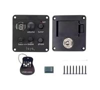 KIXZSAZ Para Sistema compacto de ecualizador de guitarra acústica para una integración perfecta con el ecualizador del Para sistema preamplificador.