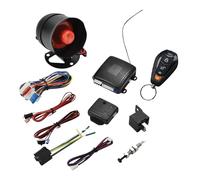 KIXZSAZ para Sistema de Alarma para Coche de 12V, aplicación teléfono PKE, Kit Sensor Bloqueo Central sin Llave, para Sistema Alarma Seguridad, Cerradura Central, T339 Remoto