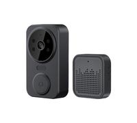 KIXZSAZ Para Sistema de videoportero con protección de seguridad timbre con recordatorio batería baja 2. Botón micrófono con retención vídeo