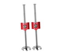 KIXZSAZ Pata de elevación para Caja de Pesca, Antideslizante y Ajustable, Que Garantiza la Estabilidad Incluso en Superficies Irregulares o resbaladizas. Pata de elevación para, Rojo, 20 centímetros