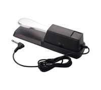 KIXZSAZ Pedal de sustain versátil, compacto, apto para todo tipo de electrónica, ocupa poco espacio y tiene funcionalidad, pedal de sustain para piano, pie de sordina, Plata, 23.2 x 7.4 x 5.8 cm
