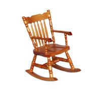 KIXZSAZ Pequeña Silla de Lectura ecológica de para Madera Elegante Que añade Encanto a Las Casas de muñecas, enriquece Las experiencias de Juego. Sillón