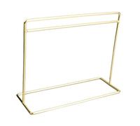 KIXZSAZ Perchero Decorativo para casa de muñecas, Perchero en Miniatura, Accesorio Elegante, Adecuado para Varios Estilos de decoración, Muebles para Colgar , Dorado , 15 x 12 cm