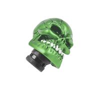 KIXZSAZ Perilla de palanca de cambios manual para coche, fácil instalación, buen ajuste para la mayoría los vehículos manuales, Metal para palanca manual coche, verde