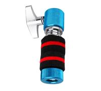 KIXZSAZ Piezas de percusión Jazz Drum Hi Hat Clutch Quick Release Easy Install Alloy Cymbal Holder For Drum Setup Jazz Hi Hat Clutch Cymbal Stand Alloy, azul, Altura: 7.5 cm