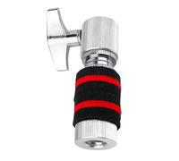 KIXZSAZ Piezas de percusión Jazz Drum Hi Hat Clutch Quick Release Easy Install Alloy Cymbal Holder For Drum Setup Jazz Hi Hat Clutch Cymbal Stand Alloy, Plata, Altura: 7.5 cm