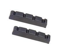 KIXZSAZ Piezas para bajo eléctrico. Cejuela para bajo de 4 cuerdas. Cejuelas ranuradas. Opción confiable para mejoras de guitarra. Mejorando el rendimiento. Repuestos para