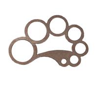 KIXZSAZ Plantilla de dibujo de costura para acolchado DIY a medida, herramienta esencial para cualquier amante la artesanía en cuero y herramientas corte cuero DIY, regla corte esquinas, Estilo B